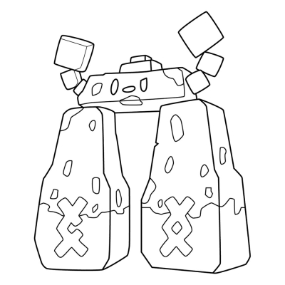 Pokemon Stonrodger #0874