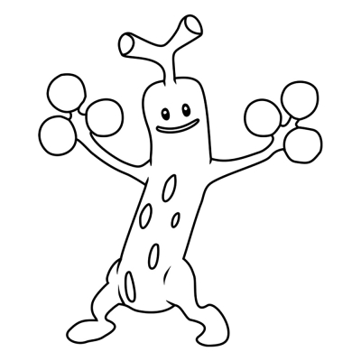 Pokemon Sudowoodo #0185