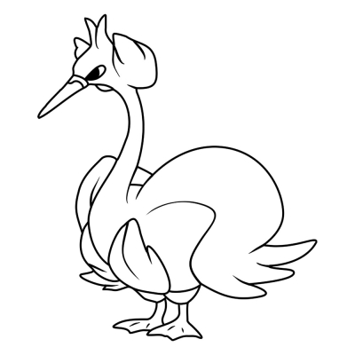 Swanna Pokémon #0581