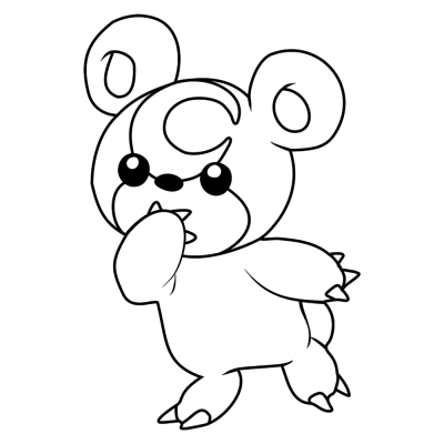 Teddiursa Pokemon  #0216