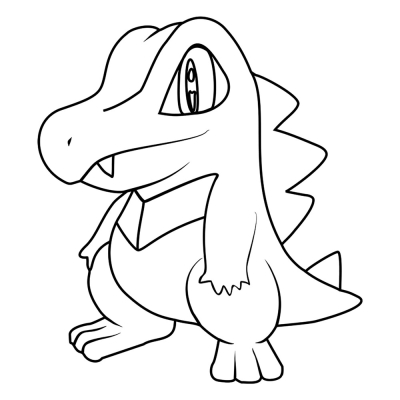 Pokemon Totodile #0158