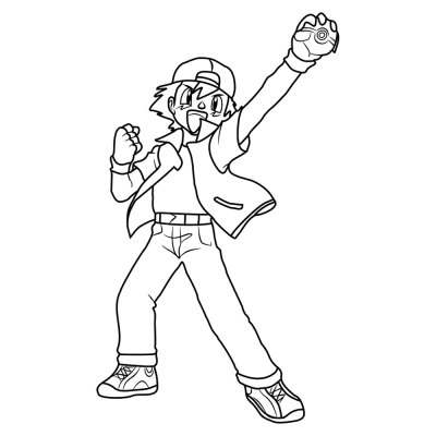 Pokemon Trainer Ash Ketchum