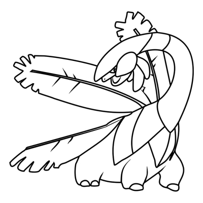 Pokemon Tropius #0357