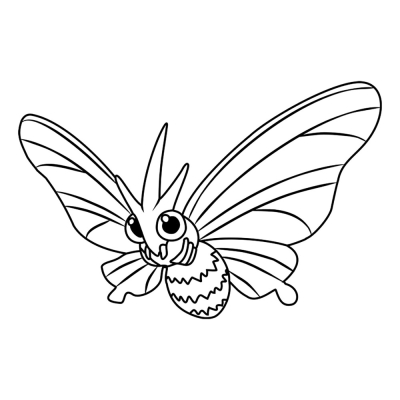 Pokemon Venomoth #0049