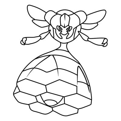 Pokemon Vespiquen #0416