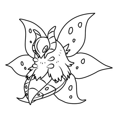 Pokemon Volcarona #0637