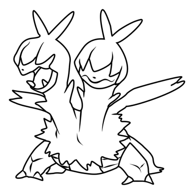 Pokemon Zweilous #0634