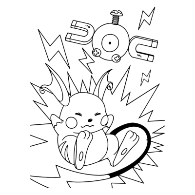 Raichu and Magneton