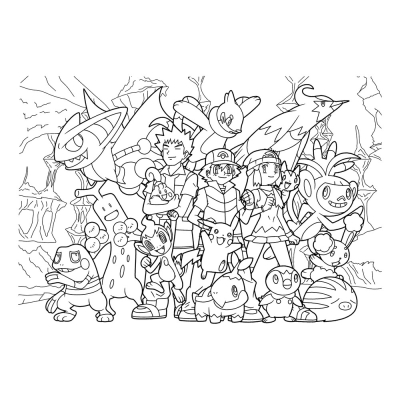 Trainers and their Pokémon
