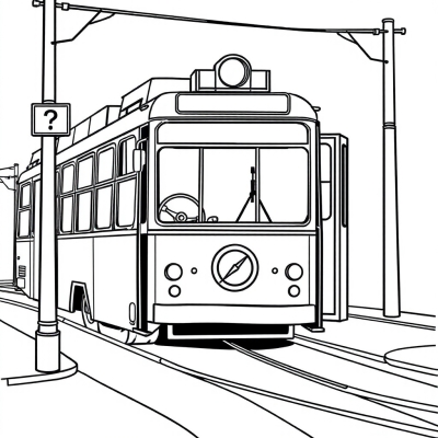 Trolleybus with Horns