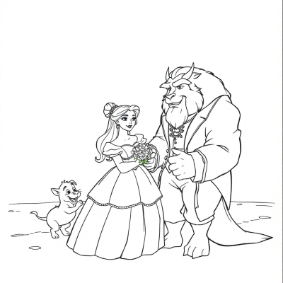 Beauty and the Beast on Ice