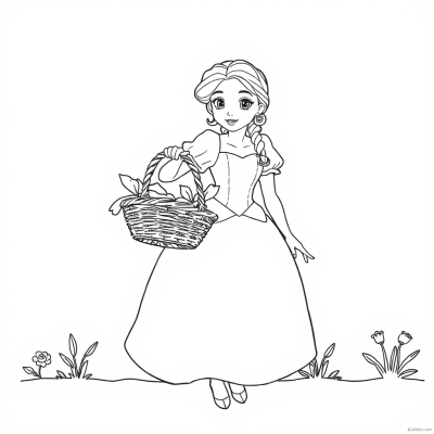 Belle with a Basket