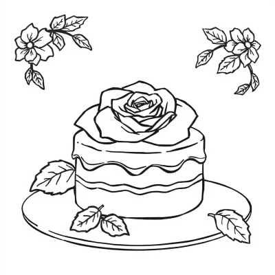 Rose Cake