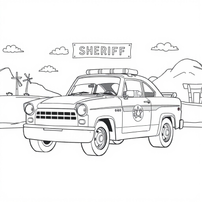 Sheriff Car