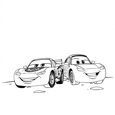 Cars Plotting a Clever Plan