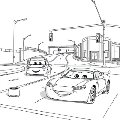 Cars at the Intersection