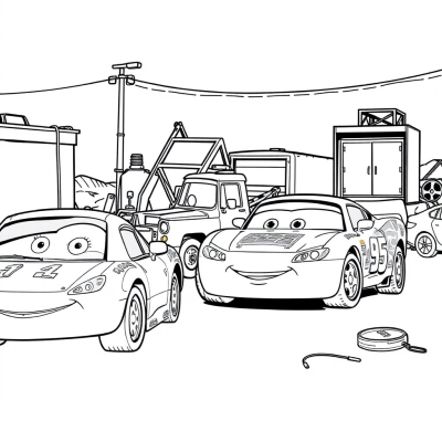 Cars at the Junkyard