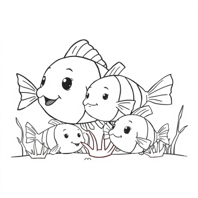 Cute Fish Friends