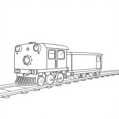 Cute Train for Kids