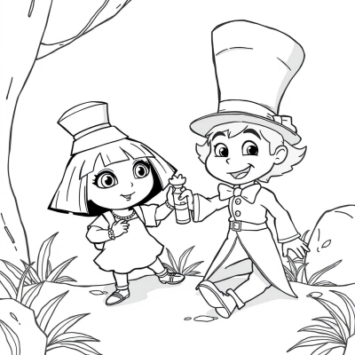 Dora and the Mad Hatter