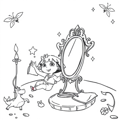 Dora and the Magic Mirror