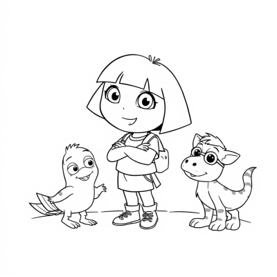 Dora, Diego, Boots