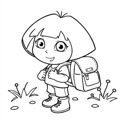 Dora the Explorer, Backpack and Boots