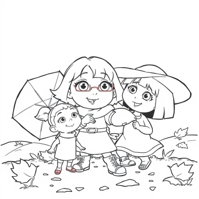 Dora the Explorer and Autumn