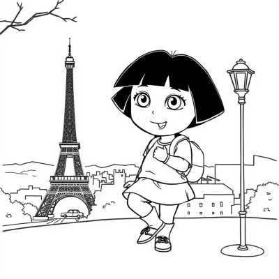 Dora the Explorer in Paris