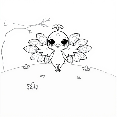Enchantimals Peacock Flap