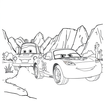 Flo's Fantastic Coloring Adventure