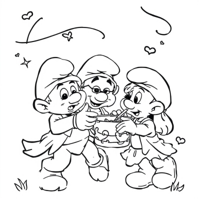 Play with Smurfs