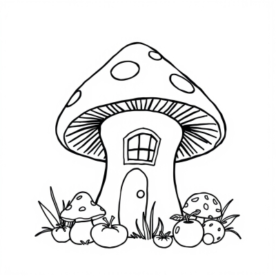 House in a Mushroom