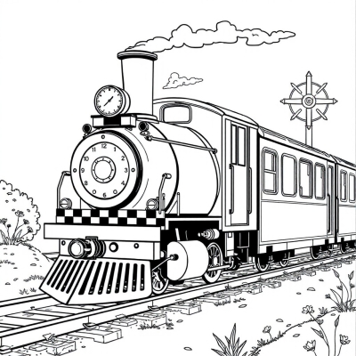 Train with Carriages