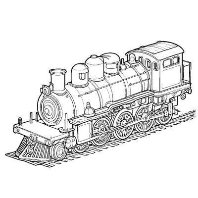 Top View of a Train