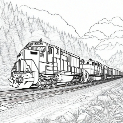 Long Freight Train