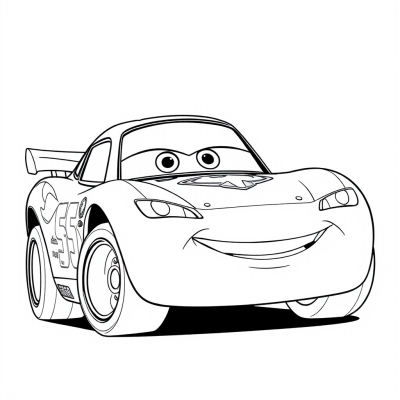 Mater and Lightning McQueen
