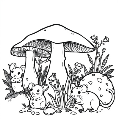 Mushrooms and mice