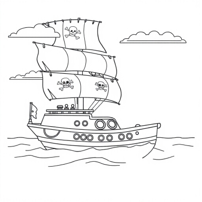 Pirate Ship for Kids