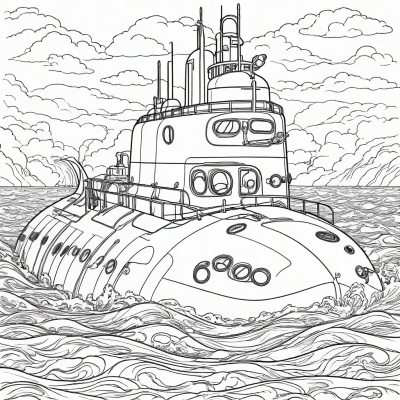 Powerful Submarine