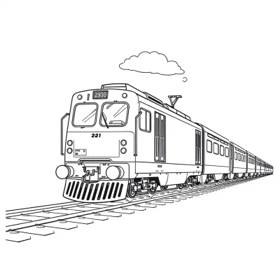 realistic train