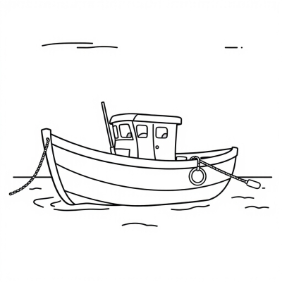 Simple Fisherman’s Boat