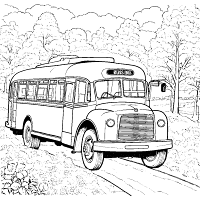 Simple Old Bus