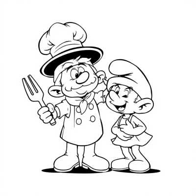 Smurf Chef