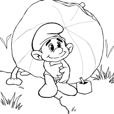 Lazy Smurf
