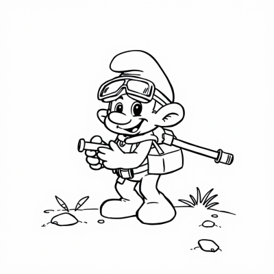 Smurf Diver