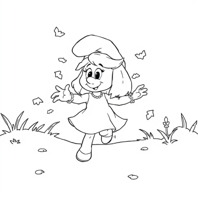 Smurfette Dancing