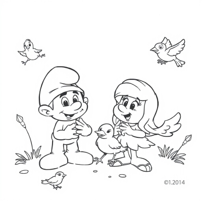 Smurfs and Little Birds