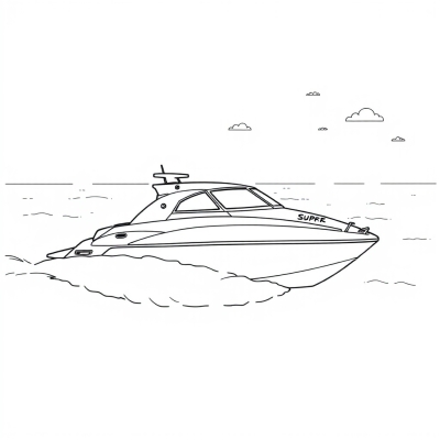 Super Fast Speedboat
