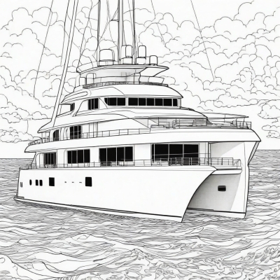 Super Yacht Catamaran